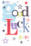 With a burst of cheerful energy, this good luck card mirrors the sincere encouragement you'd find when chatting with neighbours outside Charlton Station. The words 'Good Luck' swirl in a vibrant dance of pastel blues, rich reds, mossy greens, and lush purples, each letter carefully chosen like blooms for a custom bouquet. Lively stars in navy, lemon yellow, and soft lavender scatter joyfully on the velvety white surface, their whimsy evoking dreams lingering over the nearby parks and evening skies. The flat, tactile smoothness of the cardstock hints at craftsmanship, much like the careful hands preparing a fresh bouquet at Charlton Florist. This card radiates heartfelt optimism, perfect for marking a new job, exam, or any leap of faith within our beloved community. You can almost feel the warmth of well wishes infused in the design-a token meant to accompany someone on their journey, infused with the same simple magic that makes Charlton so special.